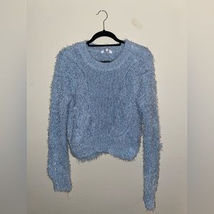 Soft Blue Sweater.
